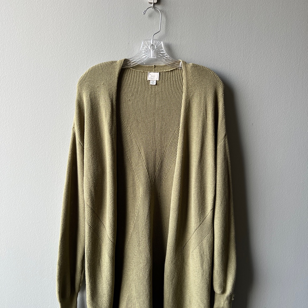 A New Day Olive Green Cardigan